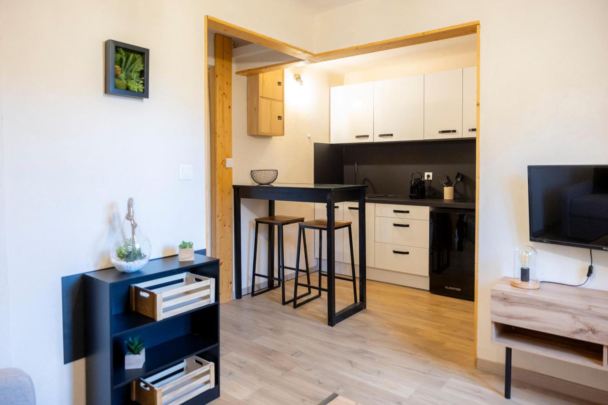 La Galleanne Studio Agreable Et Chaleureux Briançon Dış mekan fotoğraf